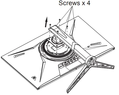 VIOTEK GFT27CXB2 27 Inch 1ms 240Hz Gaming Monitor - installation in future