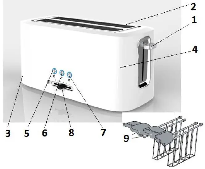 GIRMI-TP91-Toaster-XL1500-W-Plastic-FIG 1