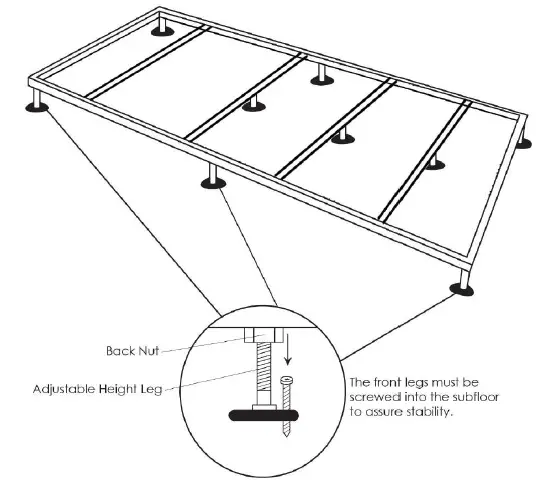 ella Alcove 32x72 Inches Laydown Acrylic Bathtub 5