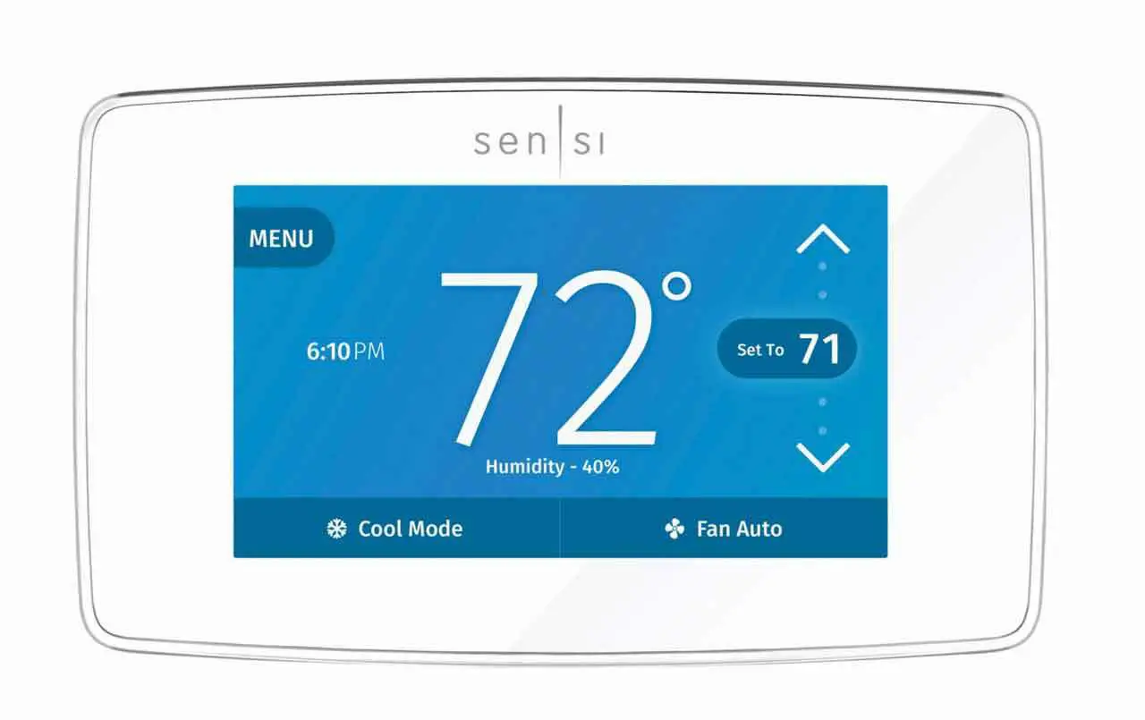 Sensi Touch Smart Thermostat 1f95u-42wf And 1f95u-42wfb Specifications Manual
