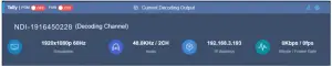 NDI Decoding