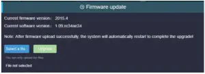 Firmware upgrading