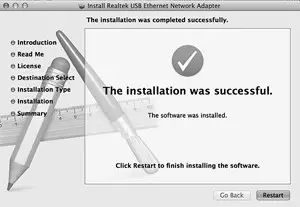 NS-PU98635-C USB 3.0 to Gigabit Ethernet Adapter - Restart to restart
