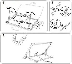 OptiMate Solar Charge Controller-monitor and Panel--Montage perm
