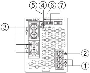 OMRON LS8JX P 300 Switching Power Supply - figure 1