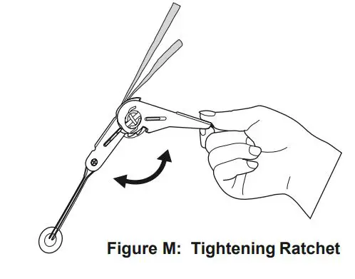 Harbor Freight COVER PRO 10FTx17FT Portable Garage 62860 Owner's Manual - Figure M