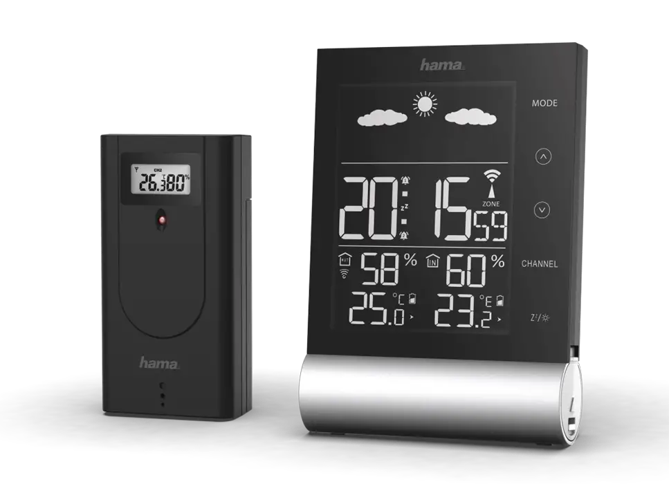 Hama 00186417 Black Line Weather Station Instruction Manual Hama 00186417 Black Line Weather Station Instruction Manual