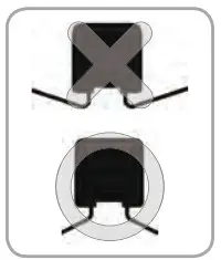 LG PV Solar Module - bending junction