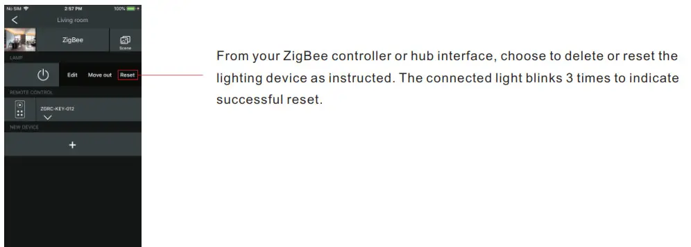 50W ZigBee CCT LED Driver- Hub Interface