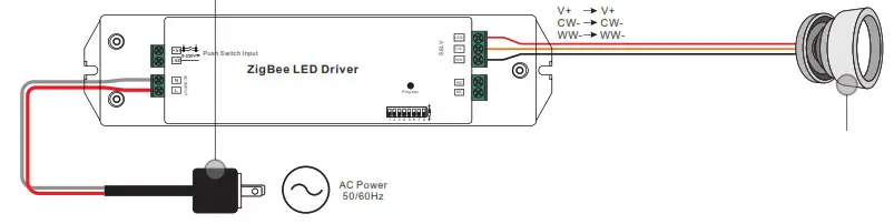 50W ZigBee CCT LED Driver- Reset Manually 2