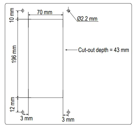 sauermann CPE 310 Differential Pressure Sensor - Mounting