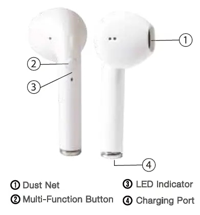 iHip TW004 TWS Earbuds-1
