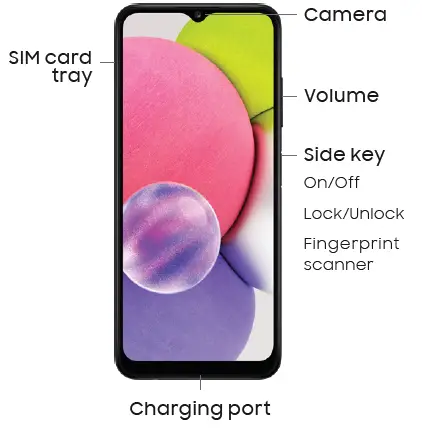 SAMSUNG Galaxy SAM-A03S A03s Smartphone Fig1