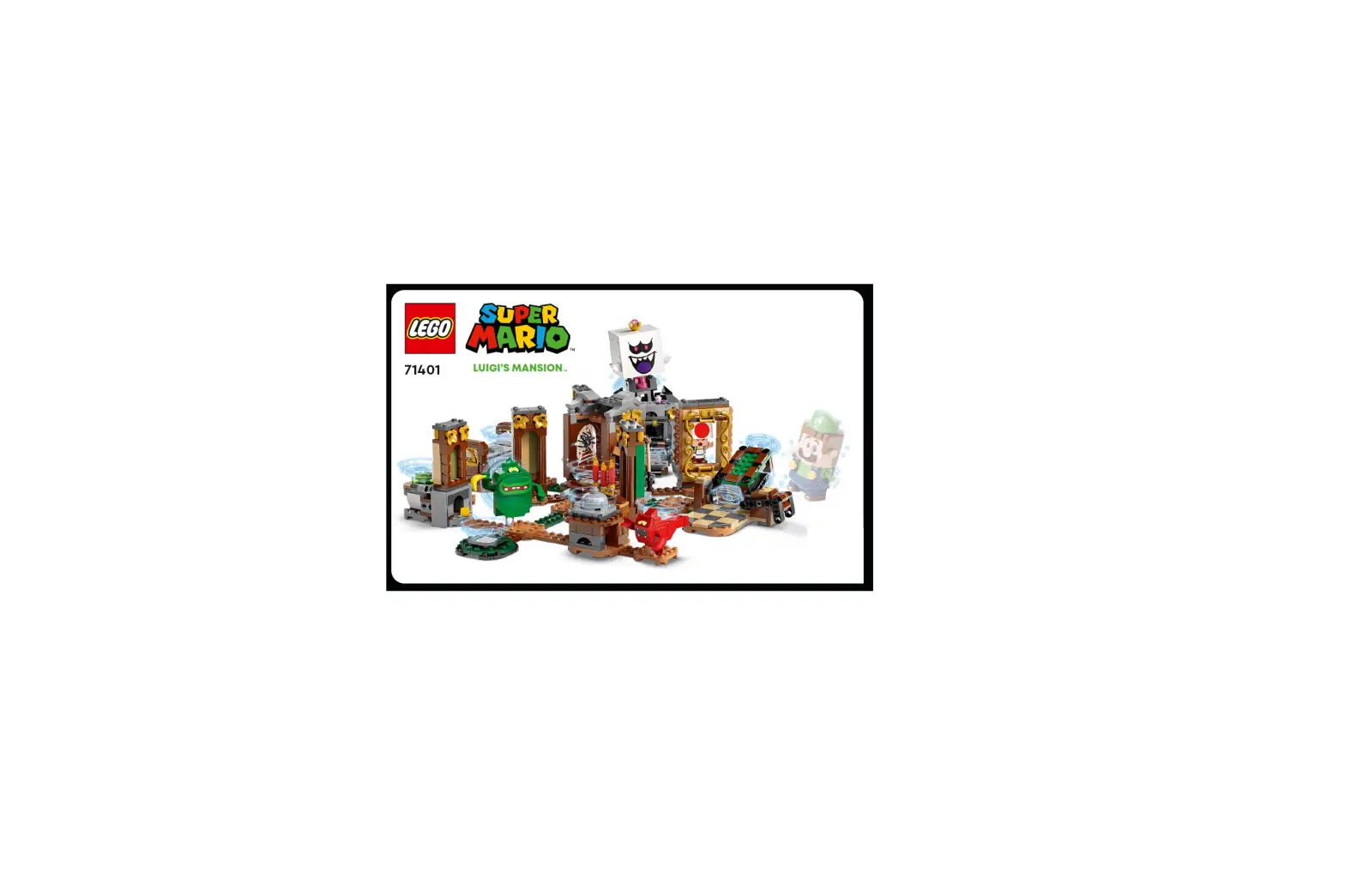 Lego 71401 Luigi’s Mansion Haunt And Seek Expansion Set Instruction Manual