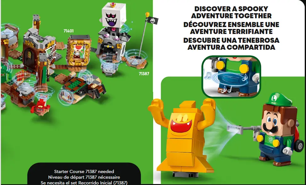 LEGO 71401 Luigi’s Mansion Haunt and Seek Expansion Set FIG 4