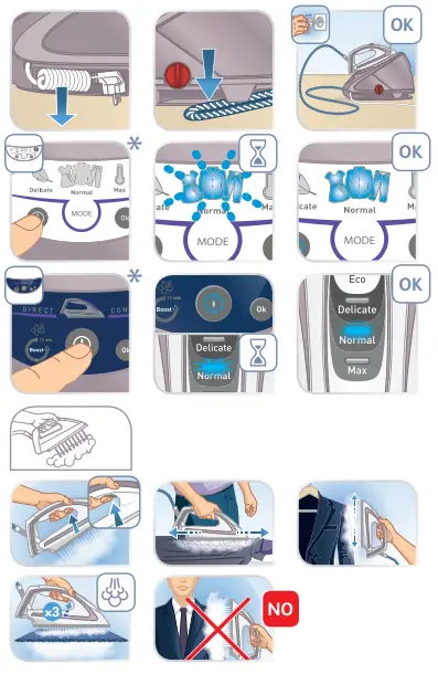 Tefal GV9563M0 Steam Iron fig4