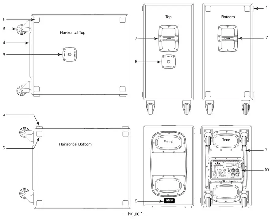 QSC KS212C - Figure 1