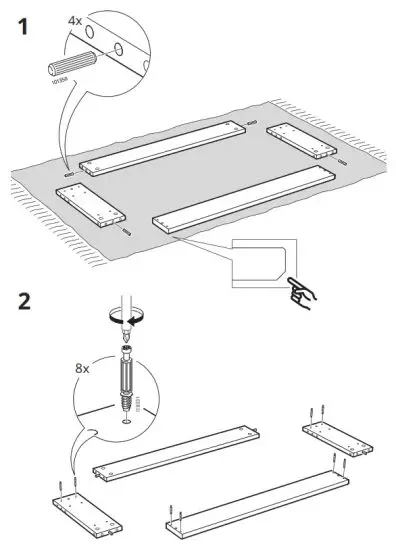 IKEA HAVSTA Base Frame - nstruct1