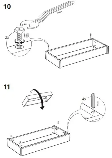 IKEA HAVSTA Base Frame - nstruct12
