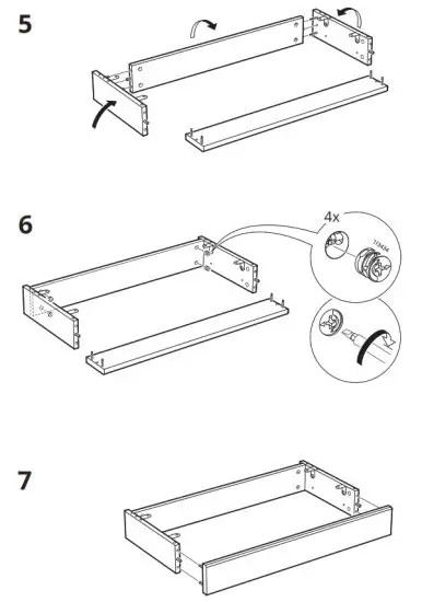 IKEA HAVSTA Base Frame - nstruct7