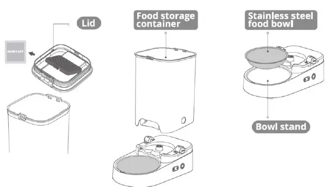 PETKIT P570 Fresh Element Solo Automatic Cat Feeder 14
