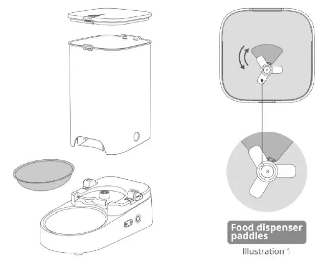 PETKIT P570 Fresh Element Solo Automatic Cat Feeder 15