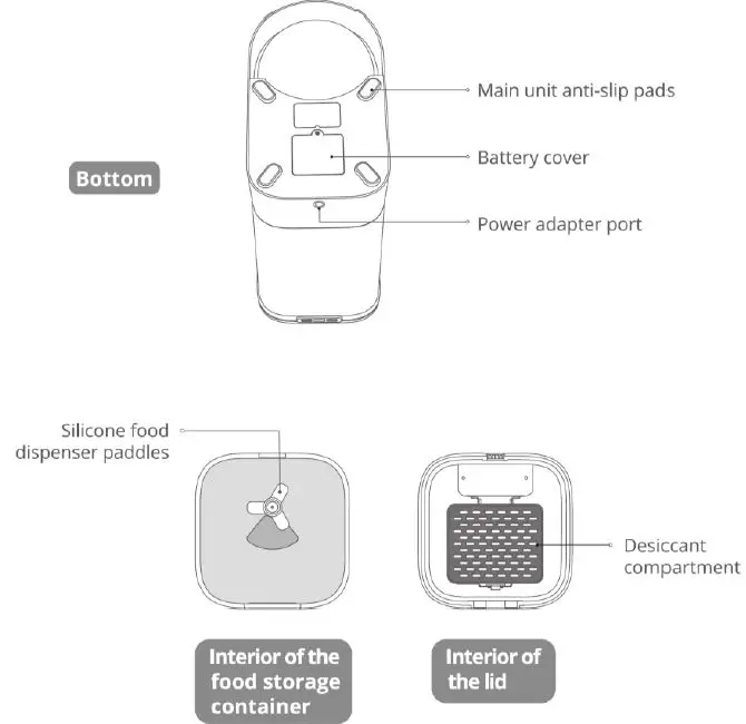 PETKIT P570 Fresh Element Solo Automatic Cat Feeder 3