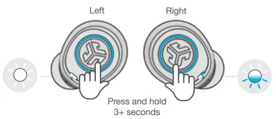 JLAB 1616106012 Jbuds Air Earbuds - FIRST TIME SETUP