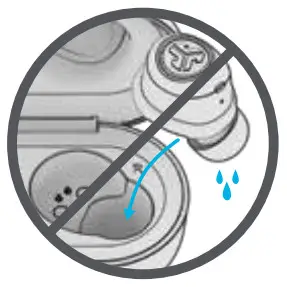 JLAB 1616106012 Jbuds Air Earbuds - WARNING