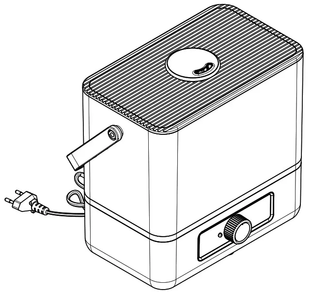PINGI CHD-W6000M Cascada Ultrasonic Humidifier - cover