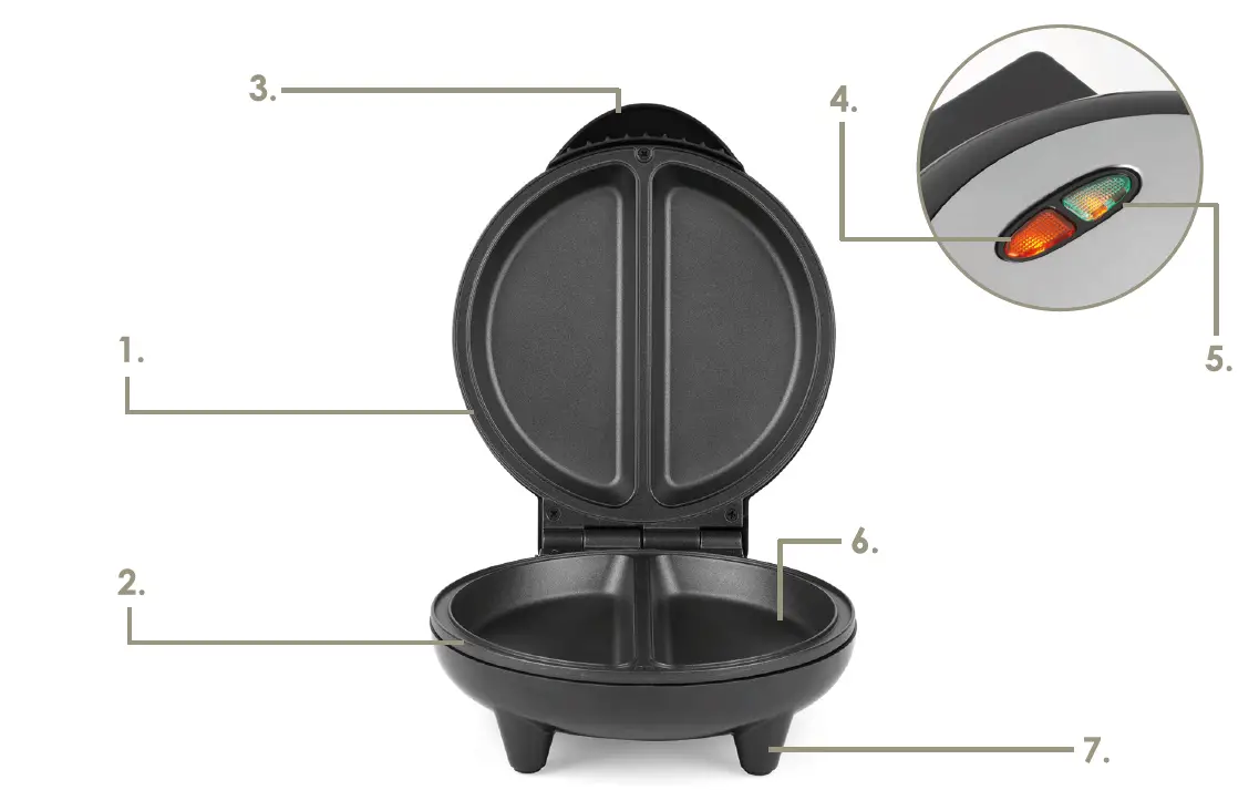 SALTER EK2716 Omelette Maker fig1