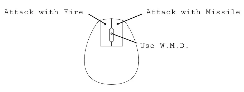 STEAM SPACE ATTACK Retro Shooter with 1970s Feel User Guide - Mouse Controls
