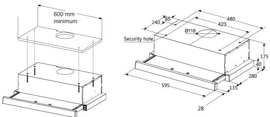 Kleenmaid RHSOR61 Rangehood - fig11