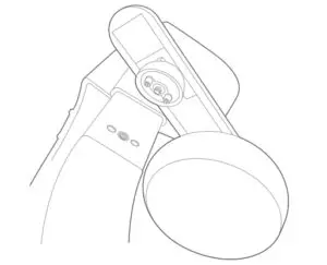 Attach the audio arm