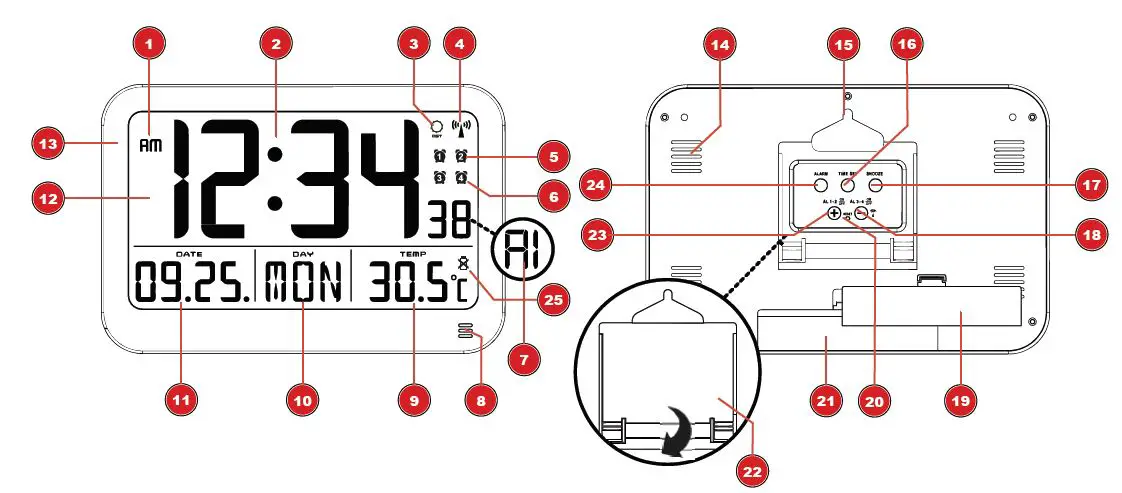 OPTUS-7001801-Jumbo-LCD-Wall-Clock-fig1