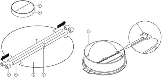 fram Mounting of the V-Flap