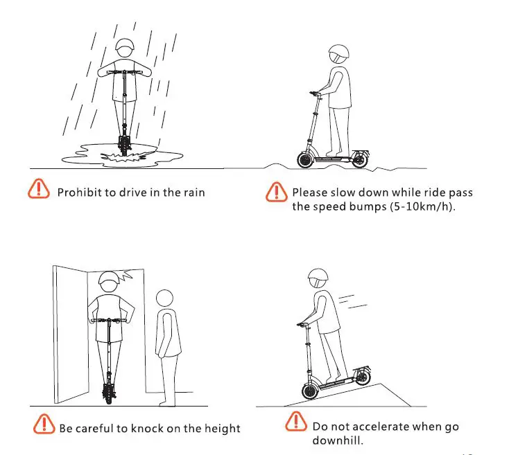 AERLANG A10 10 Inch Foldable Electric Scooter 12