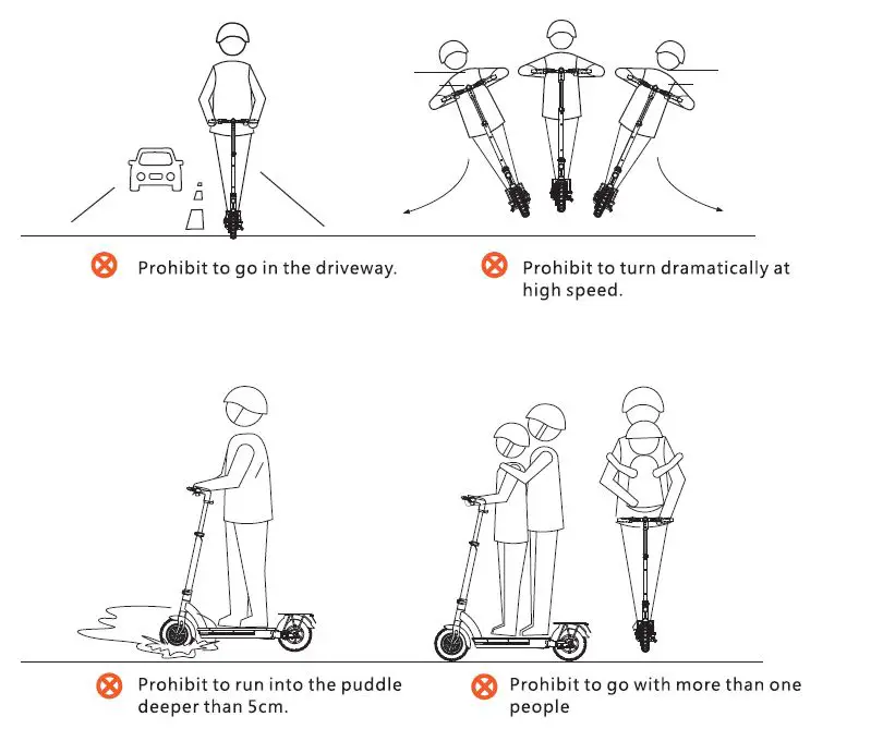 AERLANG A10 10 Inch Foldable Electric Scooter 14