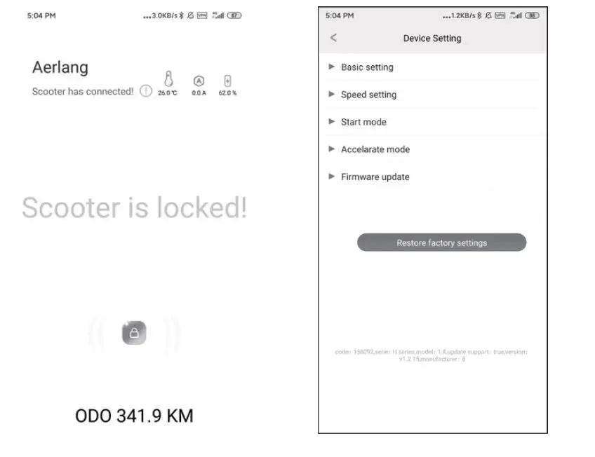 AERLANG A10 10 Inch Foldable Electric Scooter 8