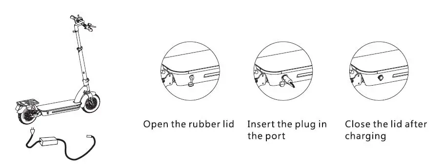 AERLANG A10 10 Inch Foldable Electric Scooter 9