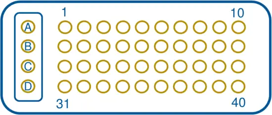 Trimble PA1 - Pin out 1