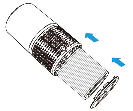 BLUE BLOWER PROFESSIONAL BB AP300 62 W WF Air Purifier - parts 3