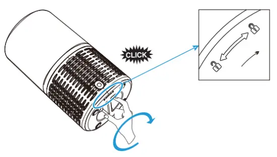BLUE BLOWER PROFESSIONAL BB AP300 62 W WF Air Purifier - parts 4