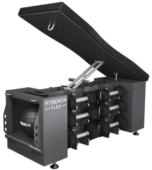 FITBENCH FLEX02 Flex Bench Black