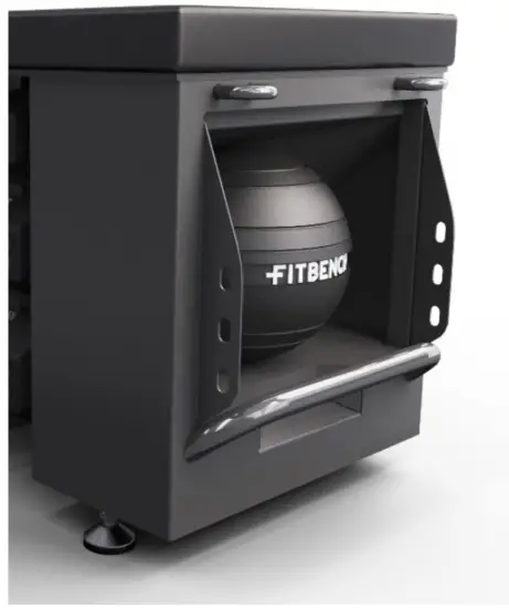 FITBENCH FLEX02 Flex Bench Black - SLAM BALL 1