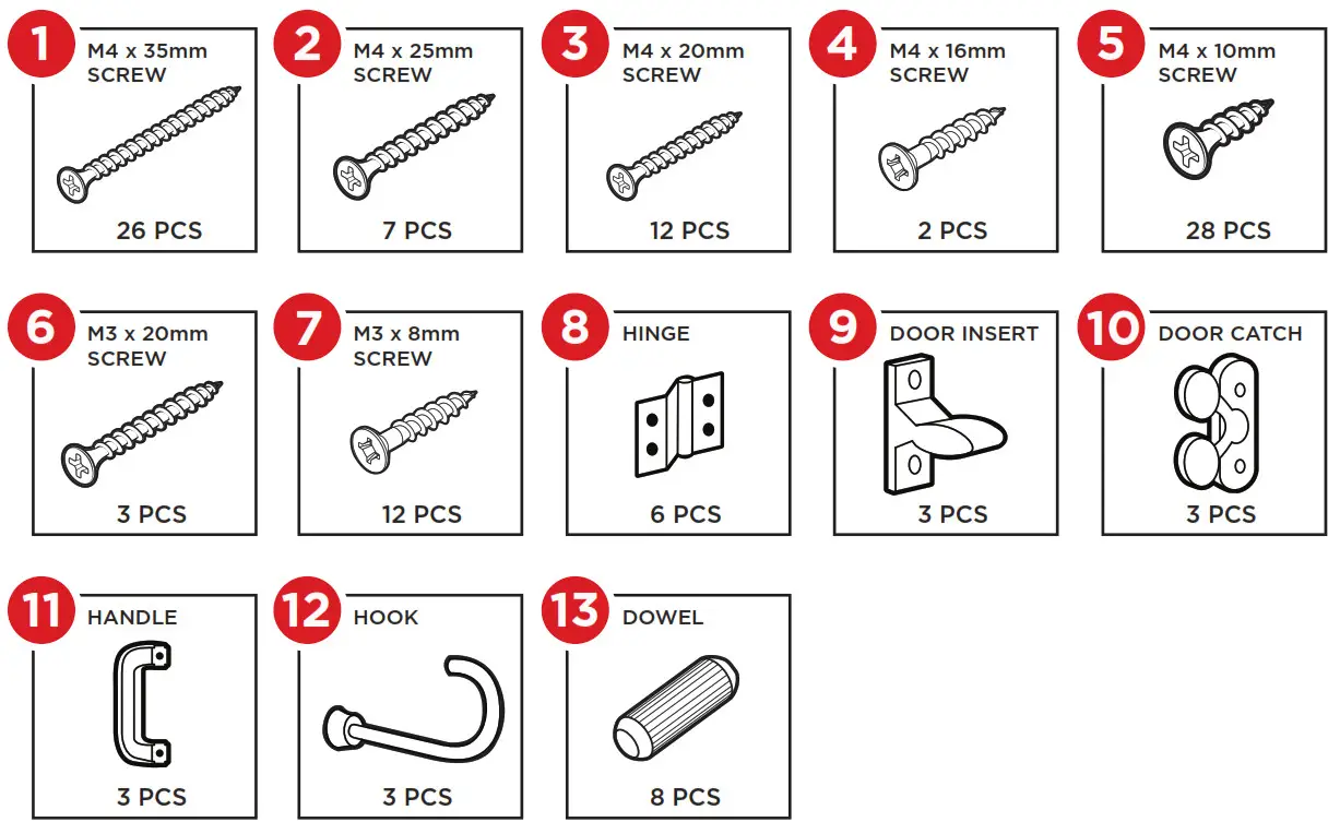 Kids Kitchen Playset -HARDWARE