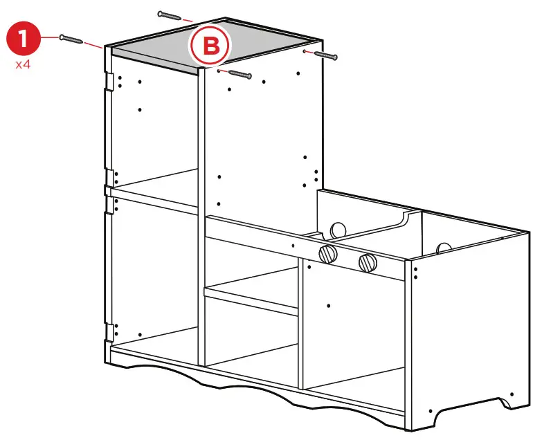 diagramKids Kitchen Playset -PRODUCT ASSEMBLY- 9