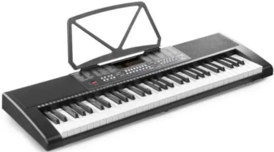 max MUSIC 130 080 61 Key Lighting Keyboard