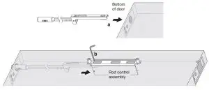 FIG 23 Install bottom rod and bolt guide assembly