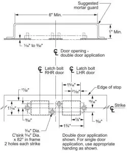 FIG 30 Install soffit strike.